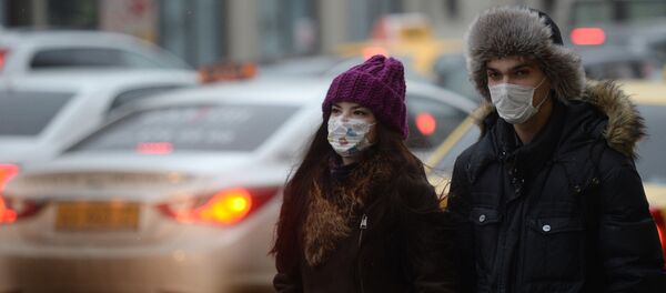 Epidemia de gripe en Moscú - Sputnik Mundo