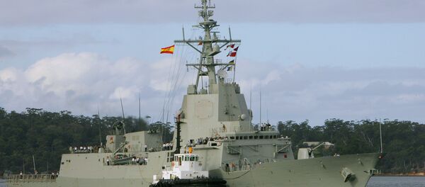 Fragata española Alvaro de Bazán (archivo) - Sputnik Mundo