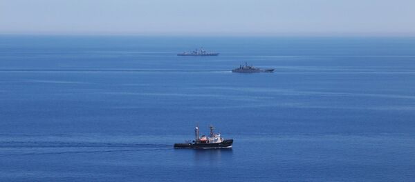 Maniobras conjuntas de Rusia y China - Sputnik Mundo