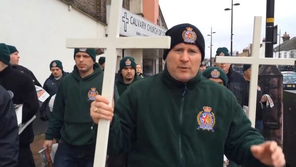 Patrulla cristiana en la ciudad británica de Luton - Sputnik Mundo