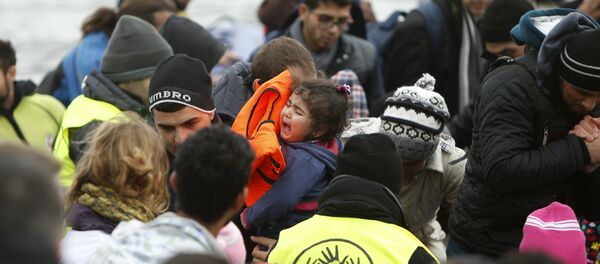 Los refugiados llegan a Europa - Sputnik Mundo