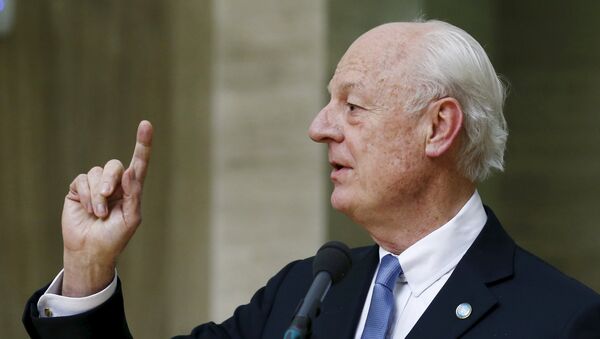 Staffan de Mistura, enviado especial de la ONU en el Siria - Sputnik Mundo