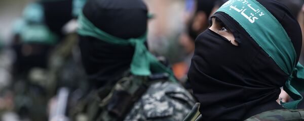 Militantes del movimiento Hamás - Sputnik Mundo