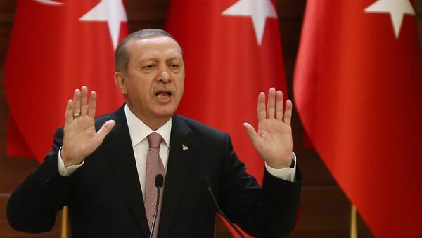 Recep Tayyip Erdogan, presidente de Turquía - Sputnik Mundo