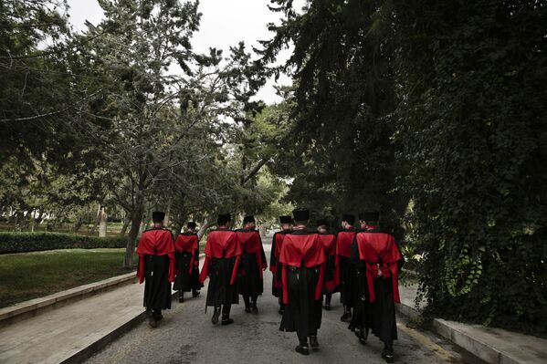 La impecable Guardia Real Circasiana del rey de Jordania - Sputnik Mundo