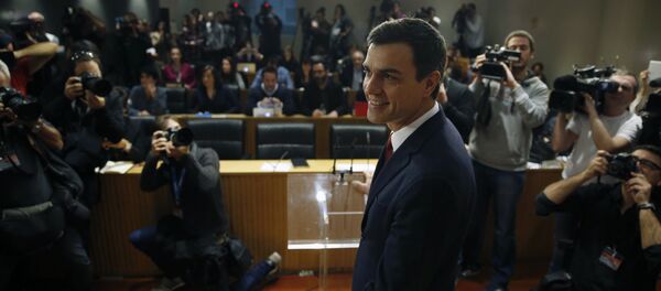 Pedro Sánchez, secretario general del PSOE - Sputnik Mundo