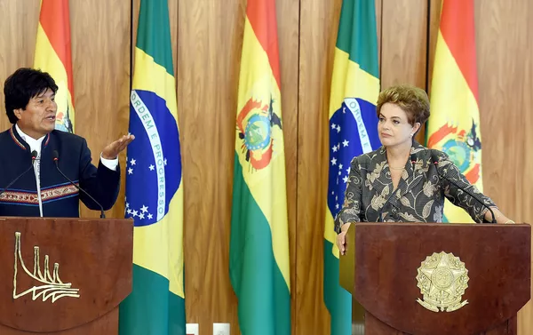 Expresidente de Bolivia, Evo Morales y expresidenta de Brasil, Dilma Rousseff Expresidente de Bolivia, Evo Morales y expresidenta de Brasil, Dilma Rousseff - Sputnik Mundo