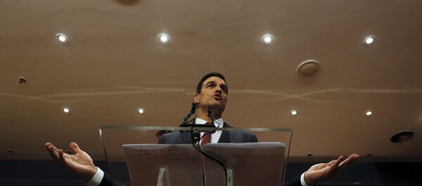 Pedro Sánchez, líder del PSOE - Sputnik Mundo