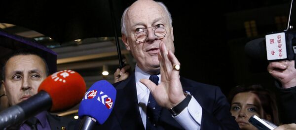 Staffan de Mistura, enviado especial de la ONU para Siria - Sputnik Mundo