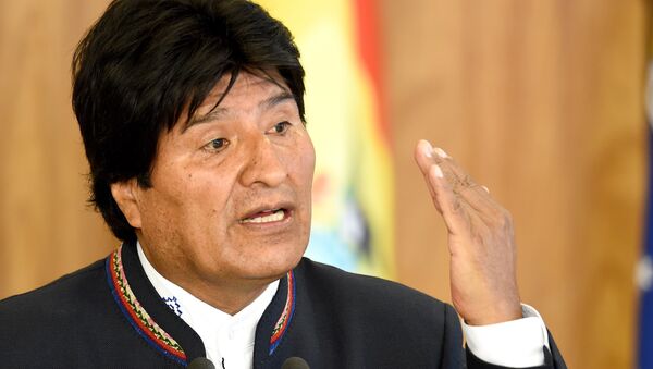 Evo Morales, presidente de Bolivia - Sputnik Mundo