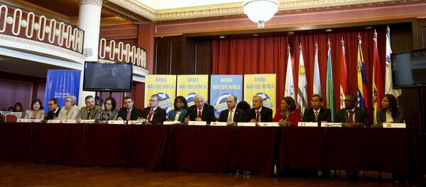 Ministros de salud de América Latina en una reunión sobre el virus zika - Sputnik Mundo