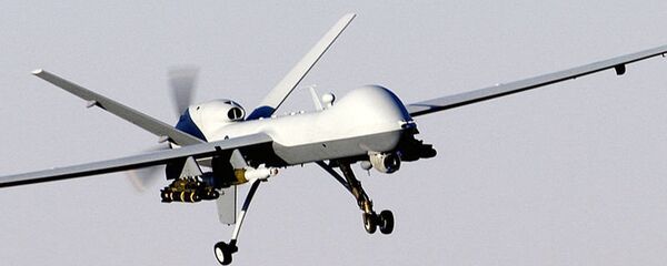 Dron estadounidense MQ-9 Reaper Dron estadounidense MQ-9 Reaper - Sputnik Mundo