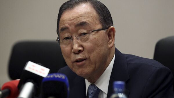 Ban Ki-moon, secretario general de la ONU - Sputnik Mundo