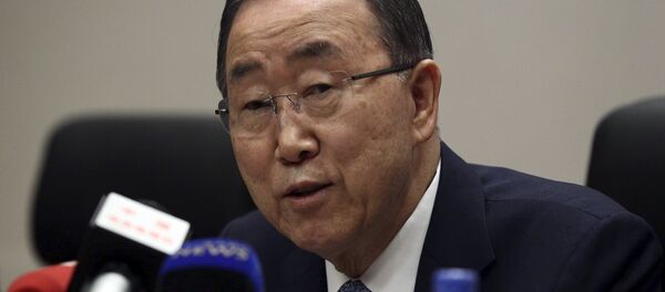 Ban Ki-moon, secretario general de la ONU - Sputnik Mundo