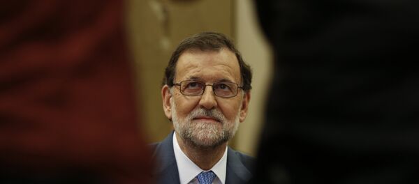 Mariano Rajoy , presidente del Gobierno en funciones y candidato del conservador Partido Popular (PP) Mariano Rajoy , presidente del Gobierno en funciones y candidato del conservador Partido Popular (PP) - Sputnik Mundo