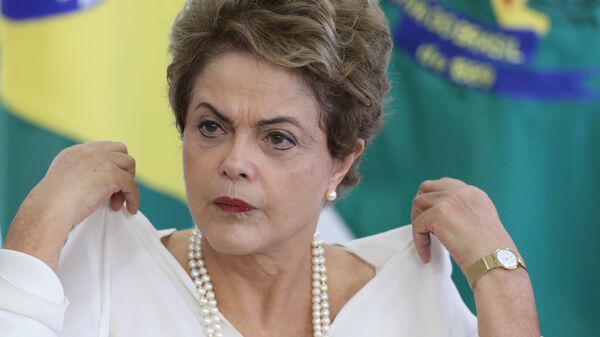 Dilma Rousseff, presidenta de Brasil - Sputnik Mundo