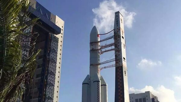 Сohete espacial chino Changzheng-5 (Larga Marcha) Сohete espacial chino Changzheng-5 (Larga Marcha) - Sputnik Mundo