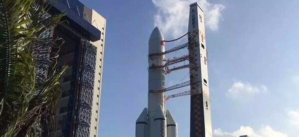 Сohete espacial chino Changzheng-5 (Larga Marcha) - Sputnik Mundo