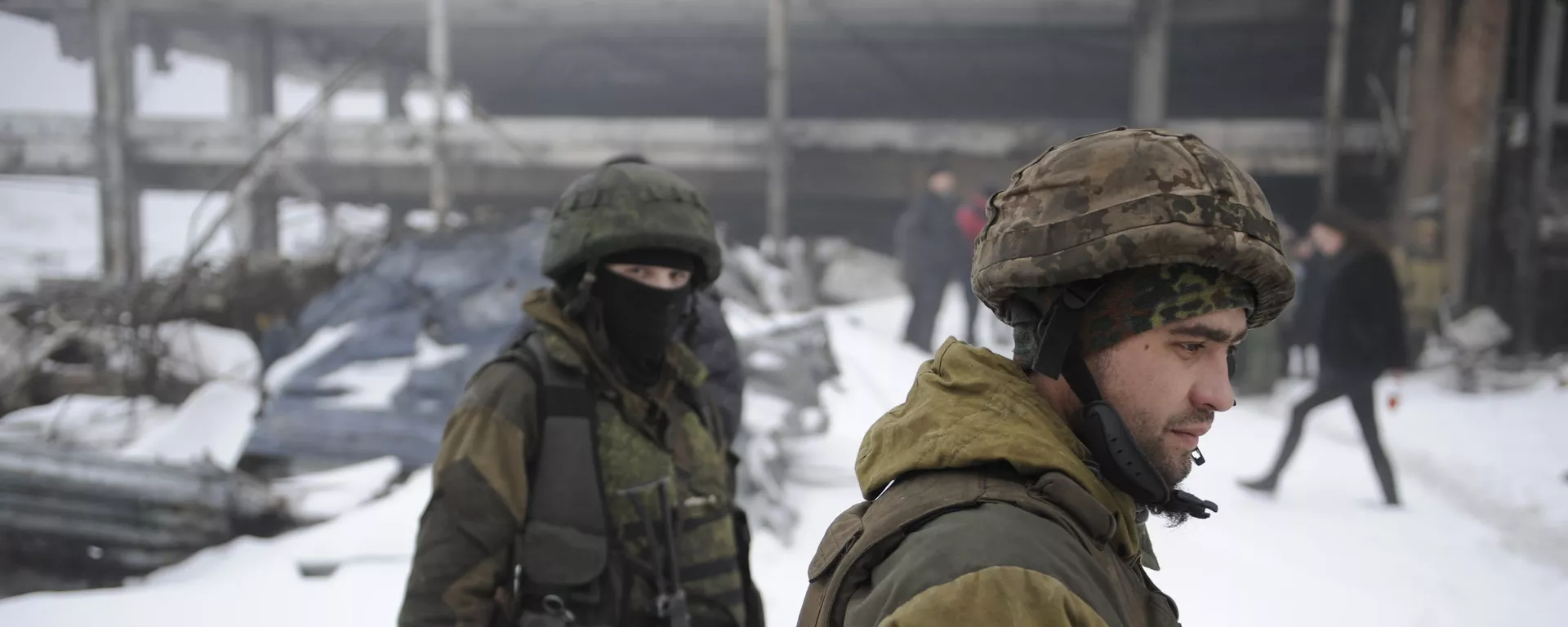 Militares de Donetsk Militares de Donetsk - Sputnik Mundo, 1920, 18.02.2022