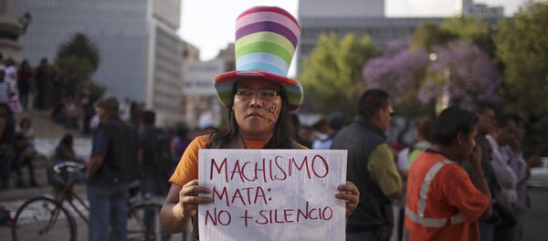 Una manifestación contra machismo en la Ciudad de México (archivo) - Sputnik Mundo