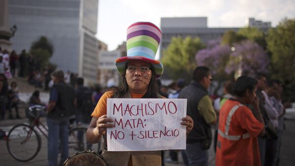 Una manifestación contra machismo (archivo) - Sputnik Mundo