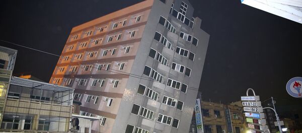 Terremoto en Taiwán - Sputnik Mundo
