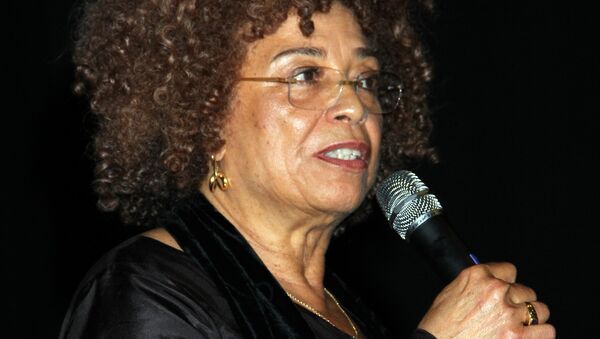 Angela Davis, activista norteamericana - Sputnik Mundo