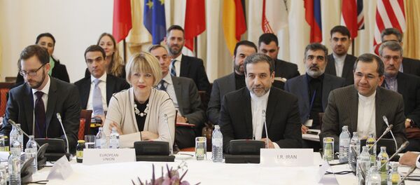 Reunión de las delegaciones de UE e Irán (archivo) - Sputnik Mundo