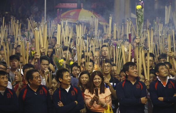 El Año Nuevo Chino: la Cabra de Madera da paso al Mono de Fuego - Sputnik Mundo