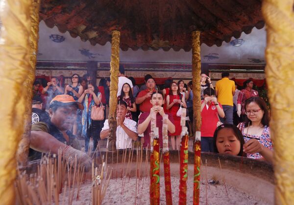 El Año Nuevo Chino: la Cabra de Madera da paso al Mono de Fuego - Sputnik Mundo