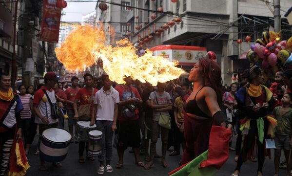 El Año Nuevo Chino: la Cabra de Madera da paso al Mono de Fuego - Sputnik Mundo