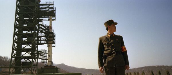 Lanzamiento de cohete en Corea del Norte (archivo) - Sputnik Mundo