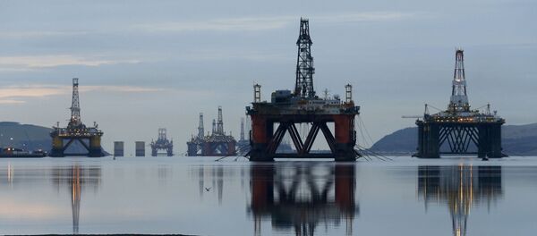 Plataformas de perforación en Mar del Norte - Sputnik Mundo