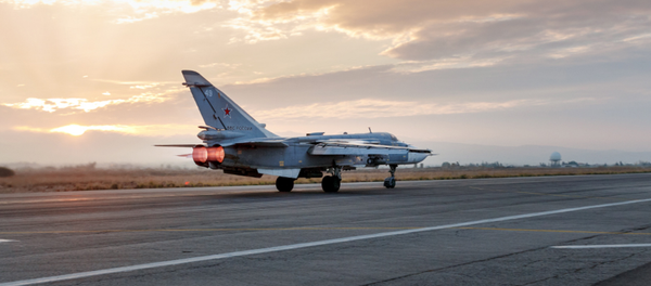 Caza ruso en la base siria Hmeymim (archivo) - Sputnik Mundo