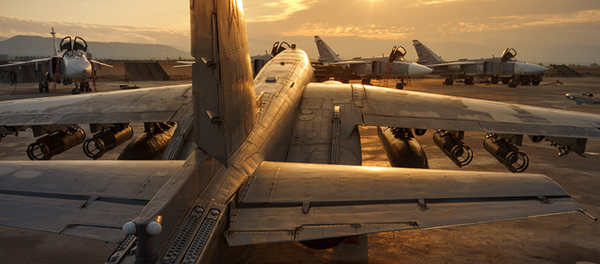 Fuerzas Aeroespaciales de Rusia en la base siria Hmeymim - Sputnik Mundo