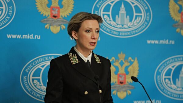 María Zajárova, portavoz del Ministerio de Exteriores de Rusia - Sputnik Mundo