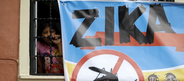 Cartel sobre el Zika en Honduras - Sputnik Mundo