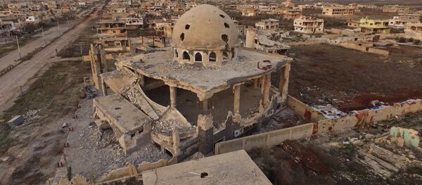 Edificios destruidos en Siria - Sputnik Mundo