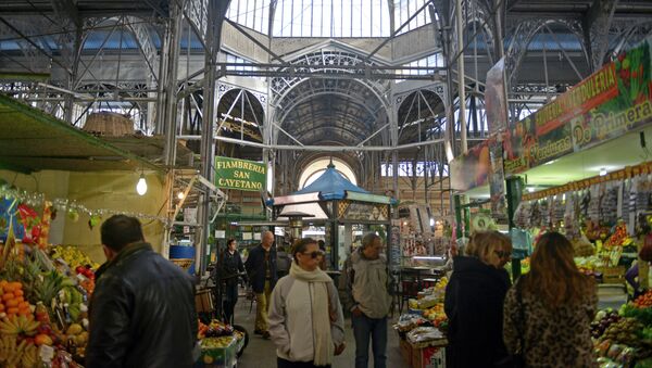 Un mercado en Argentina - Sputnik Mundo