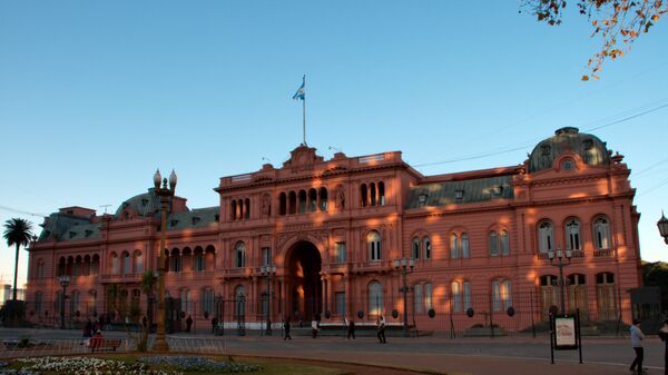 La Casa Rosada en Buenos Aires - Sputnik Mundo