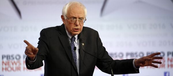 Bernie Sanders,  candidato demócrata a la presidencia de EEUU, - Sputnik Mundo