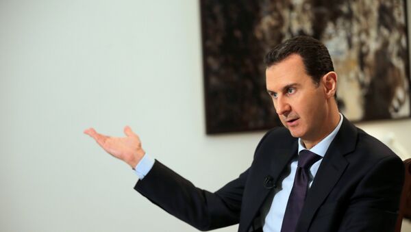 Bashar Asad, presidente de Siria - Sputnik Mundo