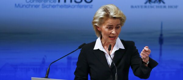 Ursula von der Leyen, la ministra alemana de Defensa - Sputnik Mundo