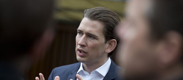 Sebastian Kurz, jefe del Gobierno austriaco - Sputnik Mundo