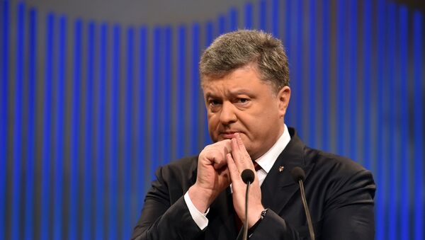 Petró Poroshenko, presidente de Ucrania - Sputnik Mundo