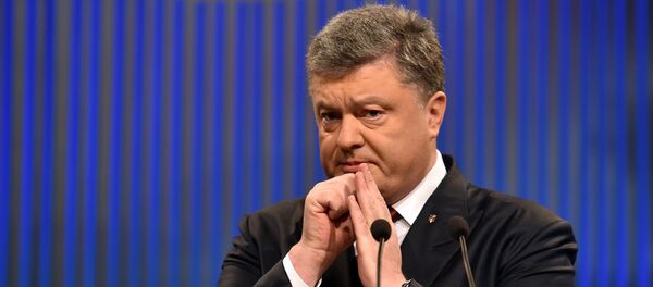 Petró Poroshenko, presidente de Ucrania (archivo) Petró Poroshenko, presidente de Ucrania (archivo) - Sputnik Mundo