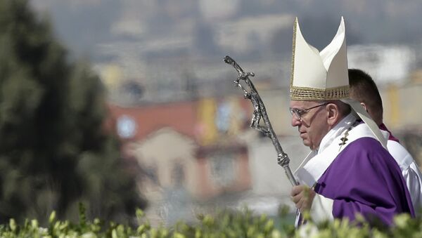 El papa Francisco en México - Sputnik Mundo