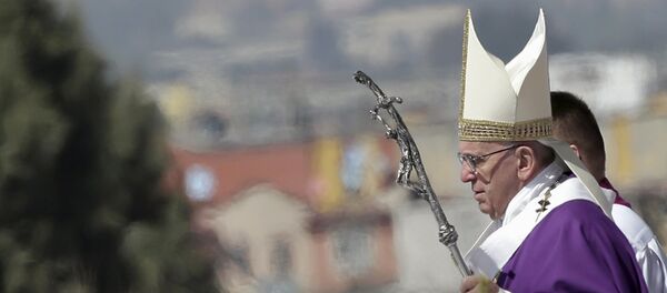 El papa Francisco en México - Sputnik Mundo