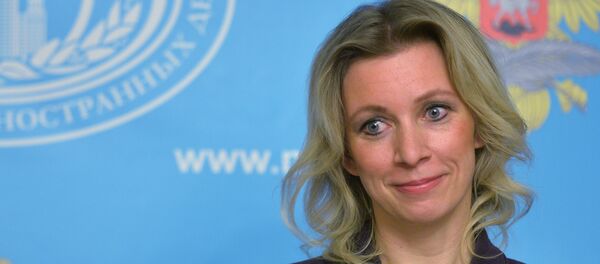 María Zajárova, la portavoz de la cancillería rusa - Sputnik Mundo