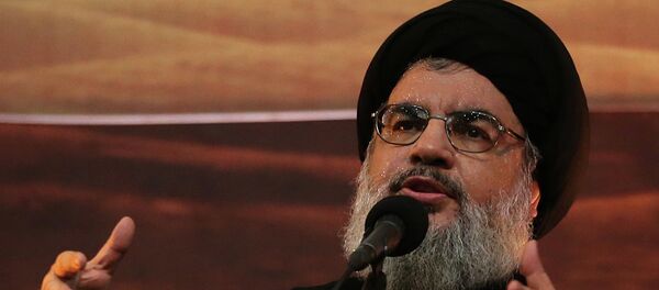Hezbollah leader Sheik Hassan Nasrallah - Sputnik Mundo